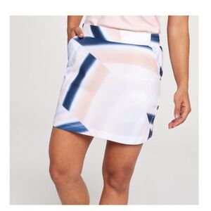Women’s Calia Golf Birdie‎ 16” Skort Sediment Stripe